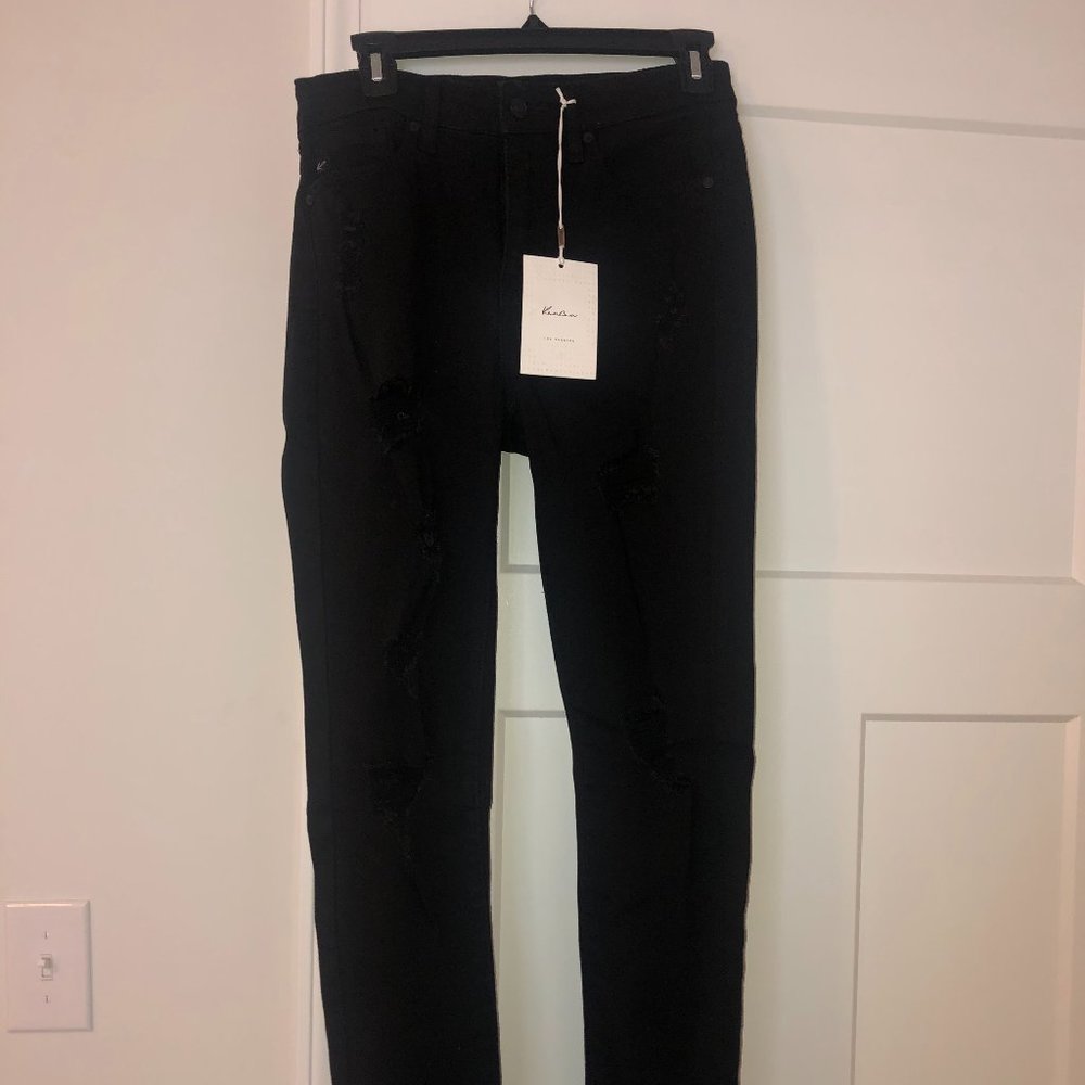 Black Ripped Jeans TAGS ON